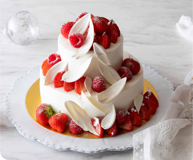 ベリーベリークリスマスショートケーキ