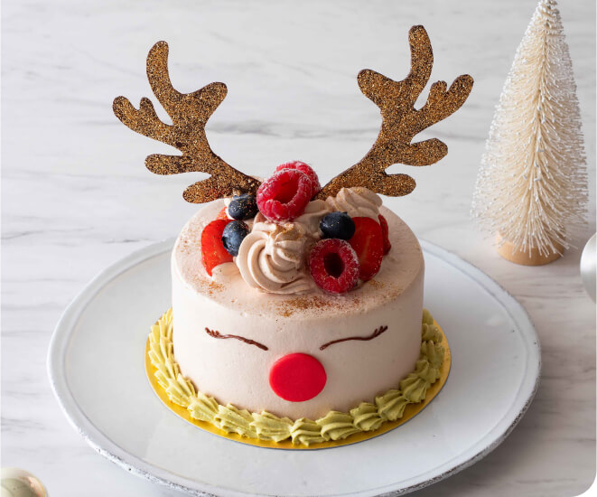 クリスマスチョコレートケーキ